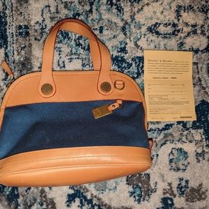 Vintage Dooney & Bourke Cabriolet 3-Way Shoulder Handbag